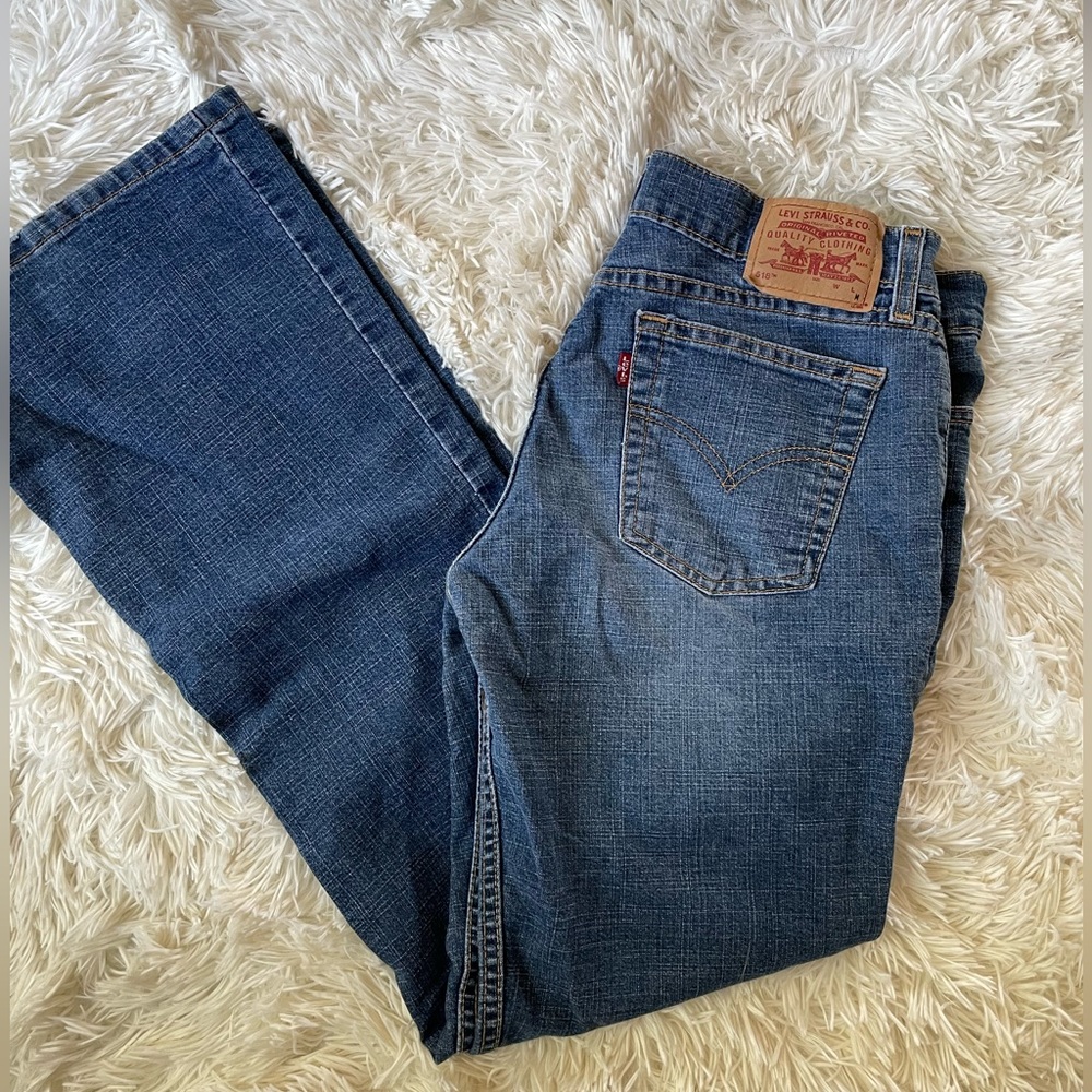 Levi’s 518 Superlow Stretch Boot Cut size 9 Junior M